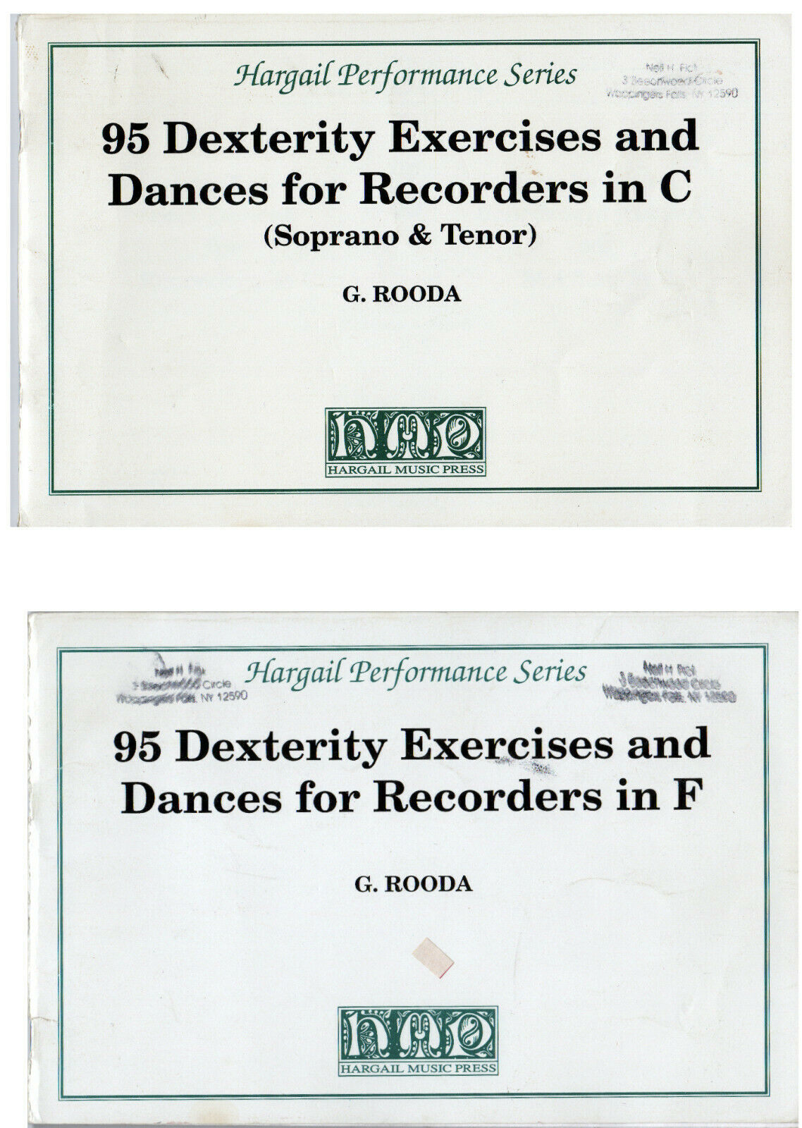 Recorder Music Lot Of 3 Books/sheet Music
